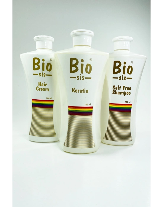 Brezilya Fönü 3lü Kutulu Set Keratin + Saç Kremi + Tuzsuz Şampuan Düz ve Işıltılı Saçlar Botox