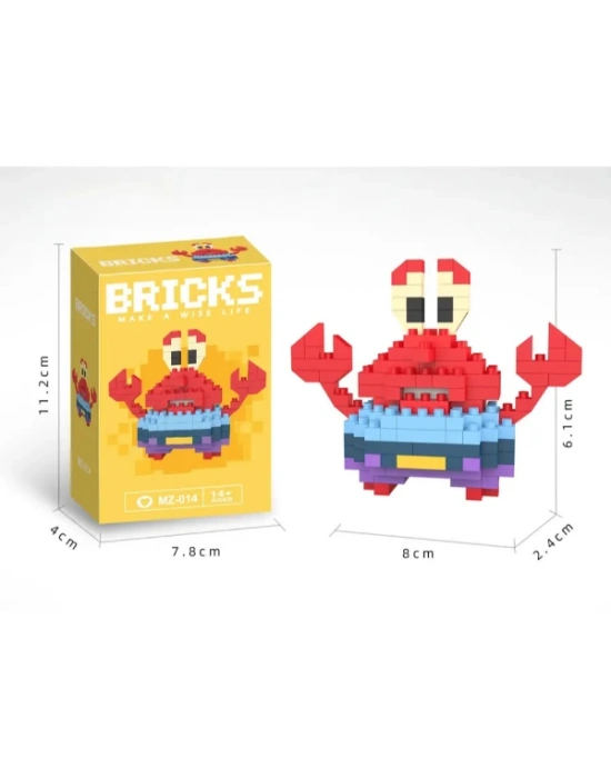Bricks Bay Yengeç Mini Lego Figürü