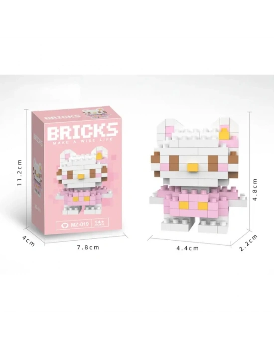 Bricks Hello Kitty Mini Lego Figürü