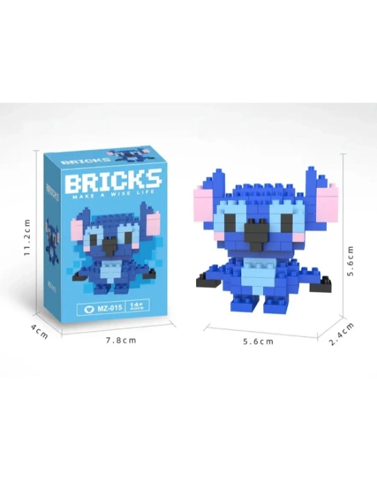 Bricks Stitch Mini Lego Figürü