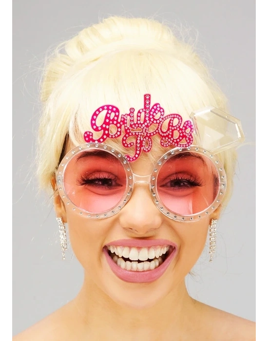 Bride To Be Bekarlığa Veda Partisi Gözlüğü Pembe Renk