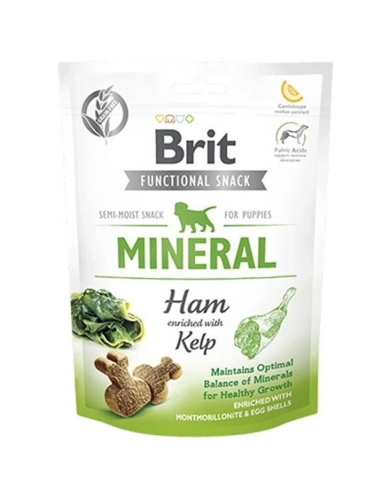Brit Care Mineral Jambon ve Deniz Yosunlu Yavru Köpek Ödül Maması 1 Adet 150 Gr