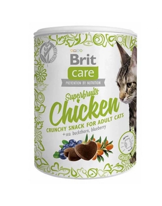 Brit Care Süper Fruits Tavuklu Kedi Ödül Maması 1 Adet 100 Gr