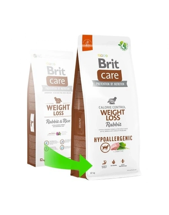 Brit Care Weight Loss Kilo Kontrolü Sağlayan Tavşanlı Yetişkin Köpek Maması 12 Kg