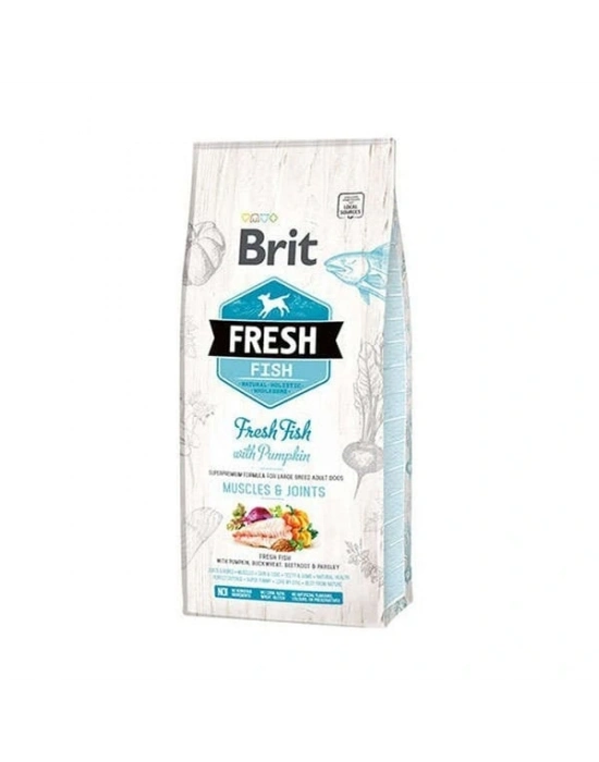 Brit Fresh Balıklı ve Balkabaklı Yetişkin Köpek Maması 12 Kg