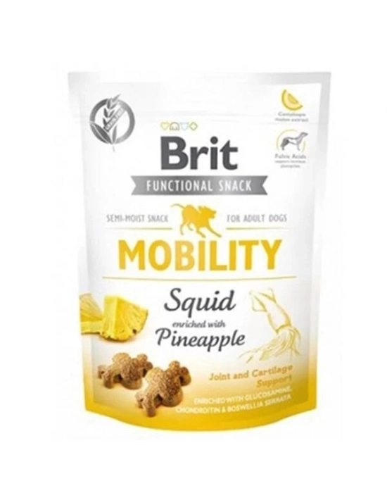 Brit Mobility Ananas ve Kalamarlı Köpek Ödül Maması 150 Gr