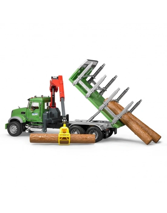 ® Bruder Mack Granite Kütük Taşıyıcı Kamyon