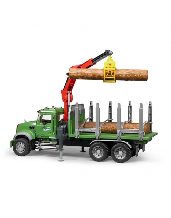 ® Bruder Mack Granite Kütük Taşıyıcı Kamyon
