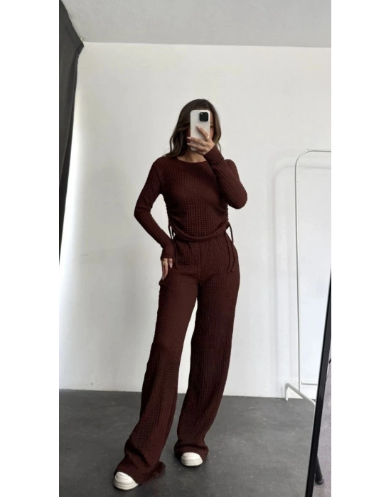 Bubble alt üst takım kahve pt510446