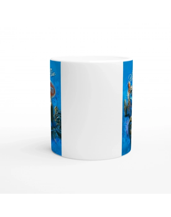 Bugatti Type 35 ve Helle Nice Temalı Retro Kupa Bardak