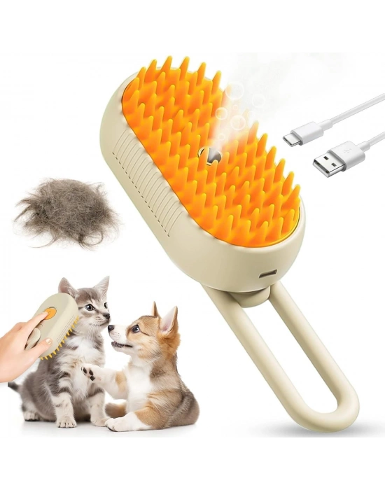 Buharlı Şarjlı Kedi Köpek Yıkama Aparatı Katlanabilir