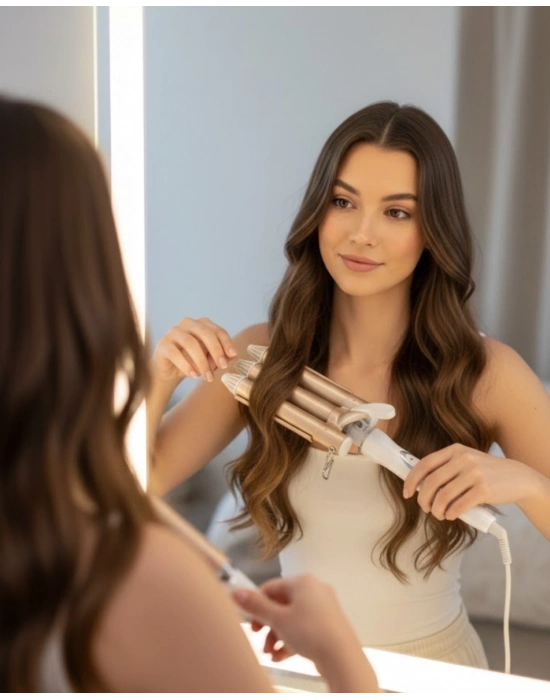 ® Bukle Saç Maşası – Kolay Kullanım, Sağlıklı Bukleler yüksek ısılı