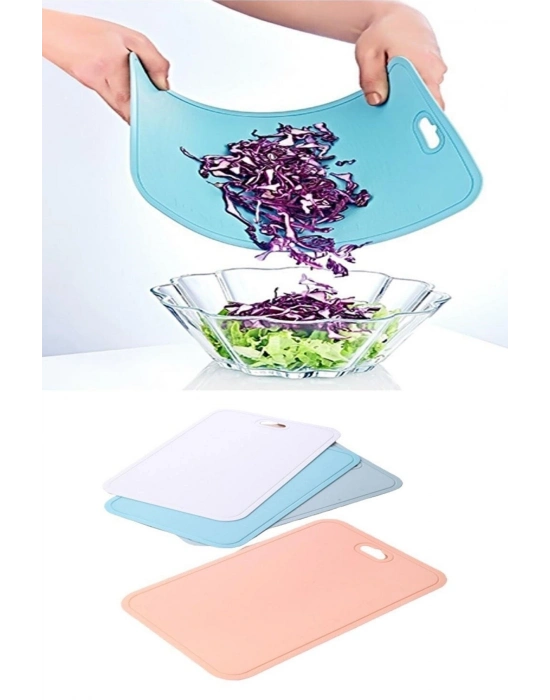 ®  Bükülebilir Esnek Kesme Matı Meyve Sebze Doğrama Kesme Tahtası 20x30 cm