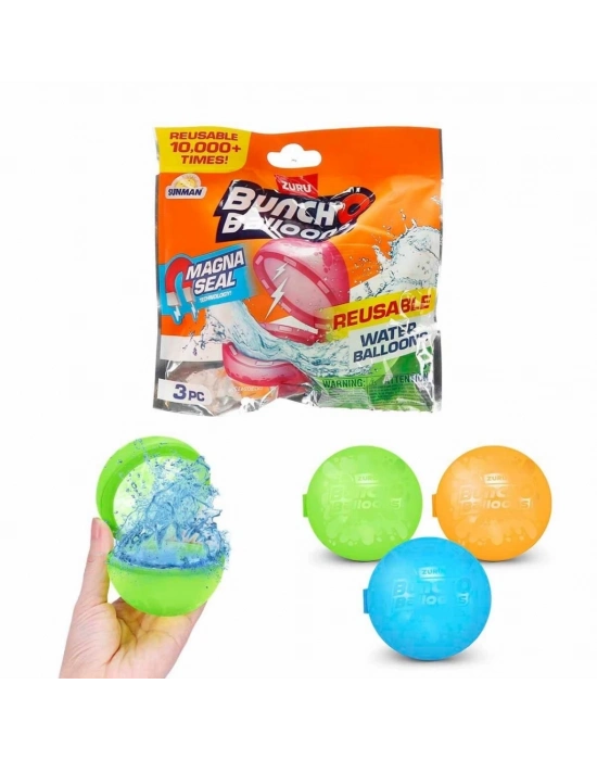 Bunch O Balloons Yeniden Kullanılabilir 3’lü Su Balonu