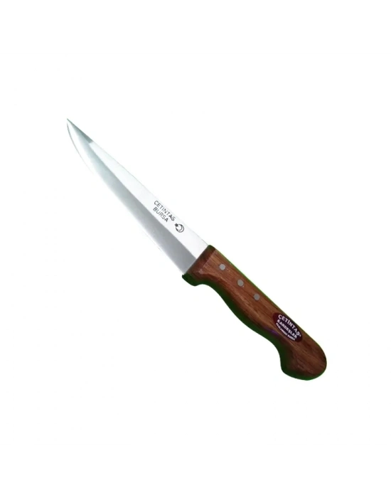 Bursa Kurban Ve Kasap Bıçağı No:1, 14 Cm, Ahşap Gül Sap