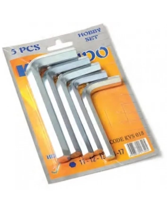 Büyük 6 Köşe Alyan Seti 5 Parça