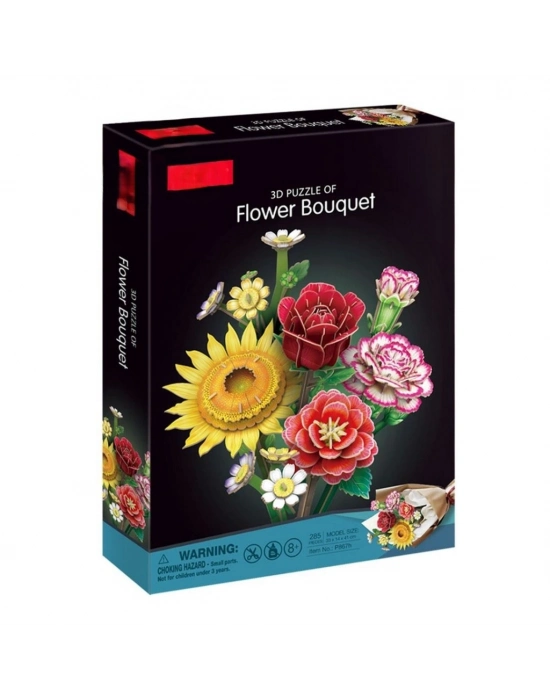 Büyük Aranjman Buketi 3D Puzzle