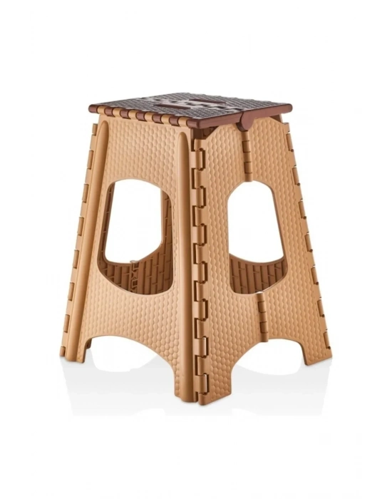 Büyük Katlanır Tabure Naturel Royaleks-MRD979