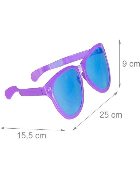 Büyük Parti Gözlüğü Rengarenk 12 Adet