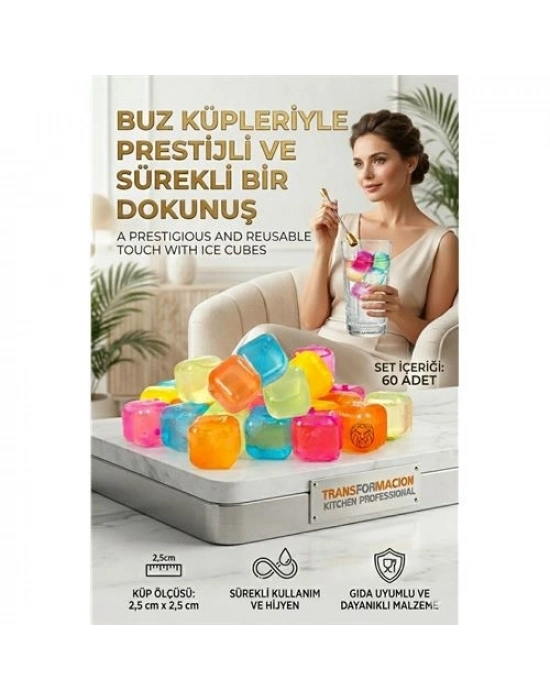 Buz Küpü Sürekli Kullanım 60 ADET Nordgröna 719901
