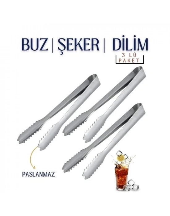 Buz Maşası Tiffany Design 3 lü PAKET