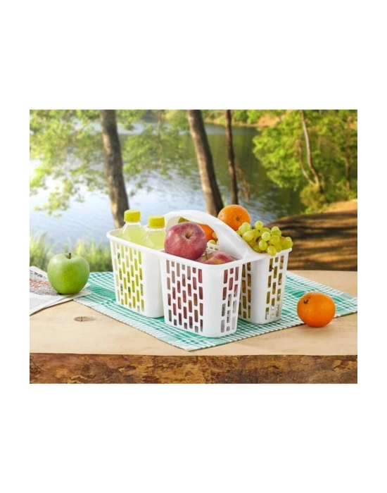 Buzdolabı Düzenleyici Sepet - Beyaz