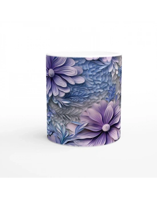 Buzlu Leylak Bahçesi Kupa Bardak