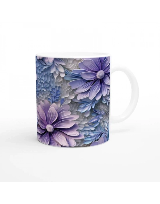 Buzlu Leylak Bahçesi Kupa Bardak