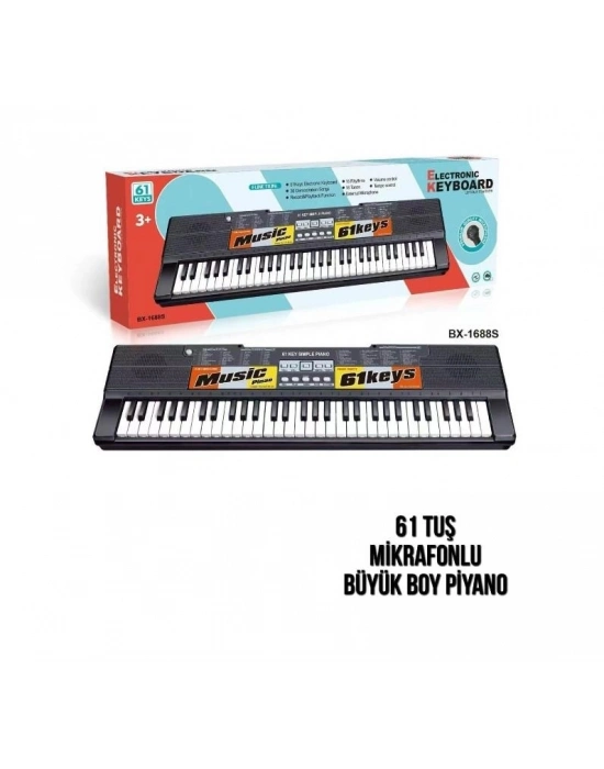 ® BX-1688 61 TUŞ MİKROFONLU PİYANO-PSF