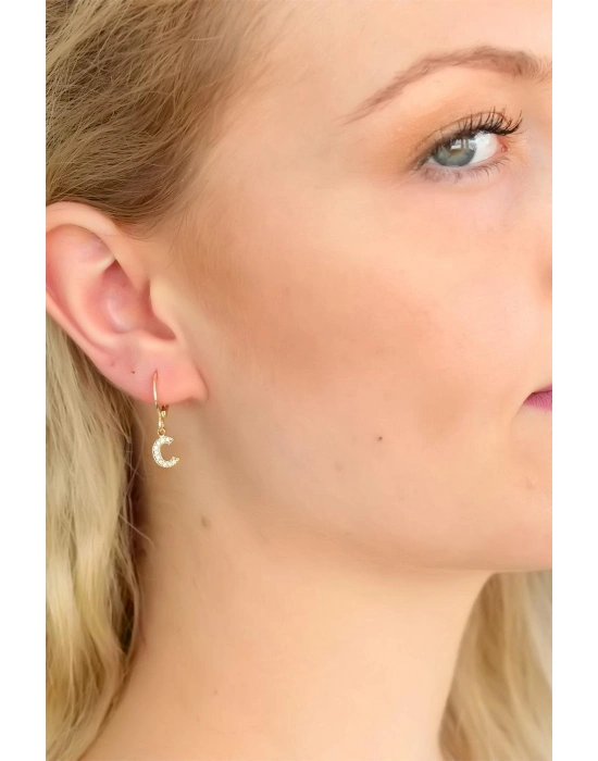 ® C Harf Bayan Küpe