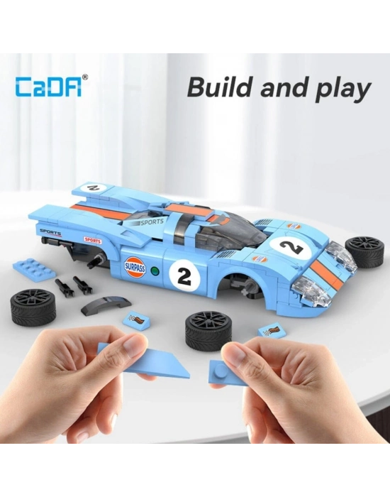 C51076W CADA AZURE FIRTINASI 266 PARÇA BLOCK OYUNCAK