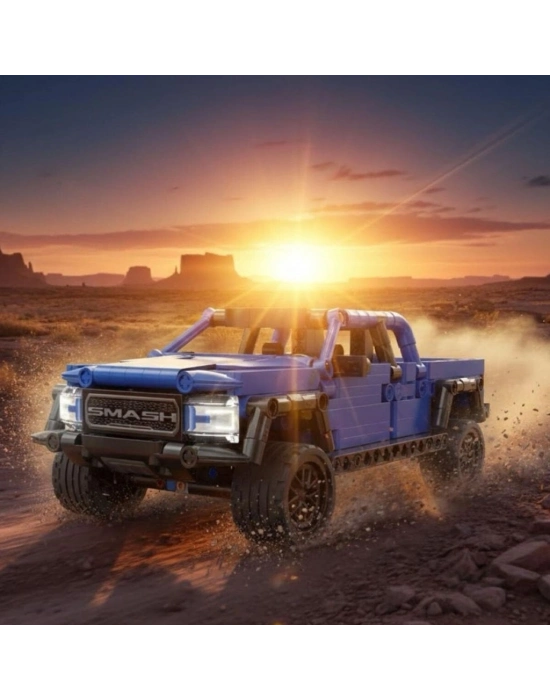 C52029W CADA MAVİ ARAZİ ARACI 390 PARÇA BLOCK OYUNCAK