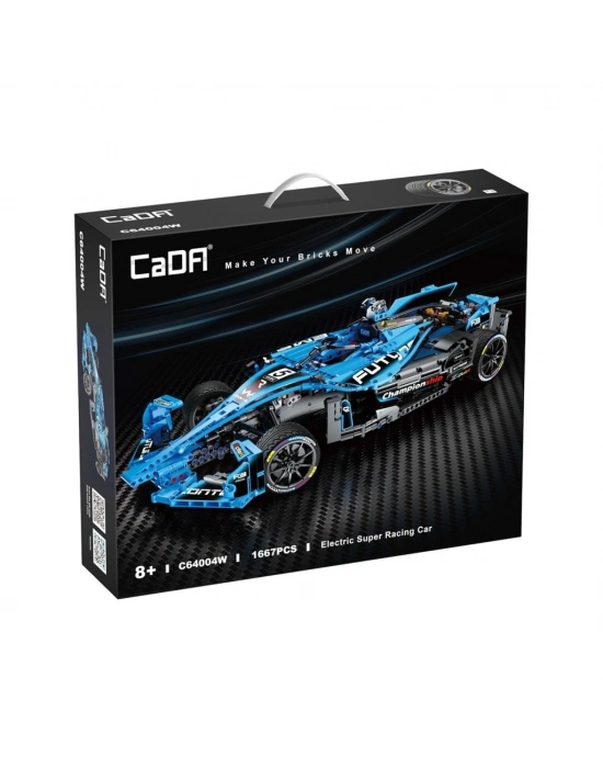 C64004W Cada Electric Racing Super Car Blok Seti 1667 Parça -Vagon life