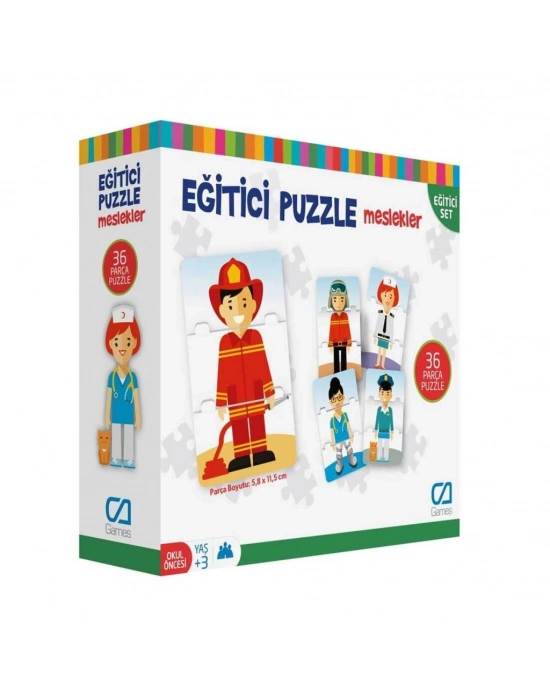 CA.5030 CA Games, Eğitici Puzzle Meslekler