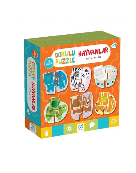 CA.5126 DOKULU PUZZLE HAYVANLAR