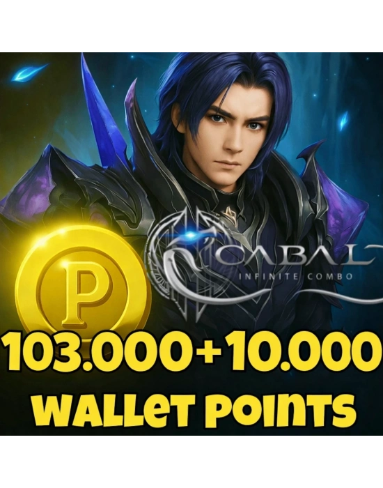 Cabal Infinite Combo 103.000 Wallet Points + 10000 Bonus