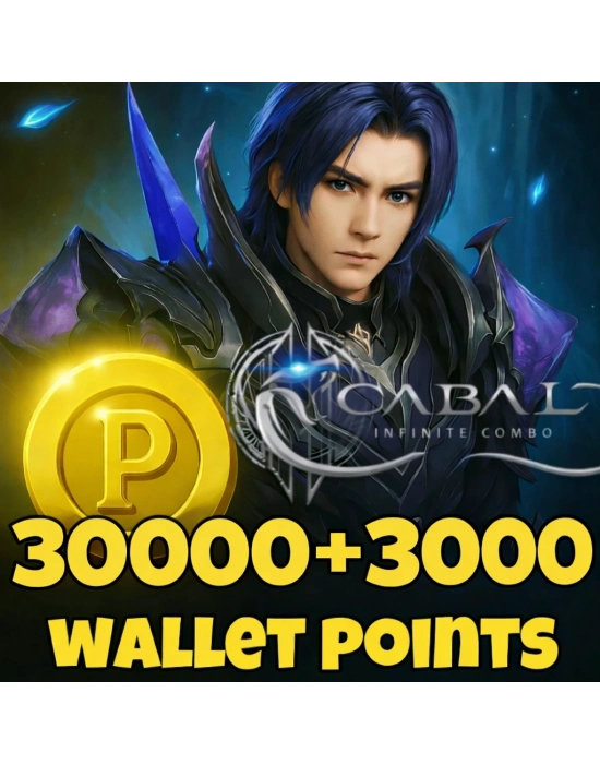 Cabal Infinite Combo 30000 Wallet Points + 3000 Bonus