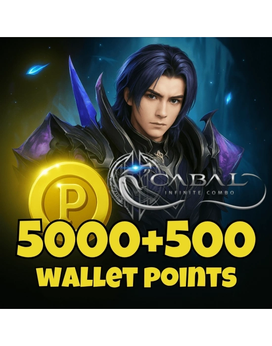 Cabal Infinite Combo 5000 Wallet Points + 500 Bonus