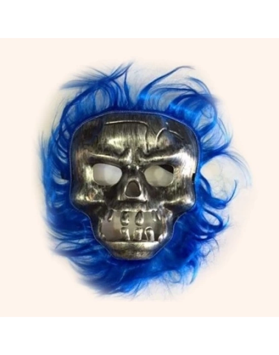 Cadılar Bayramı Maskesi Lacivert