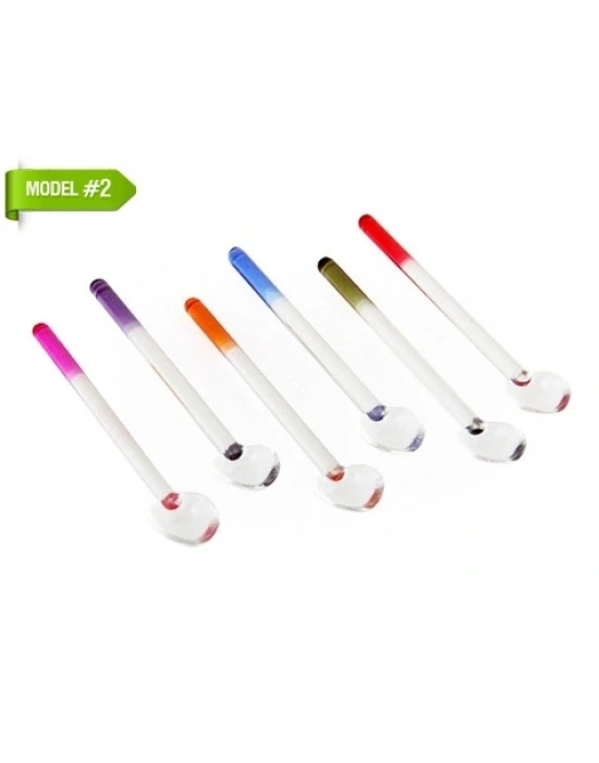 Cam Çay Kaşığı 12 Adet