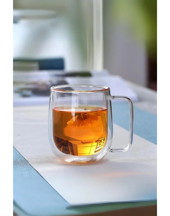 Cam Çift Cidarlı Bardak 350 ml