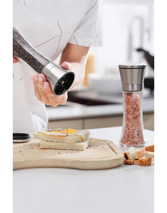 Cam Metal Kapaklı Baharat Öğütücü 250 ml