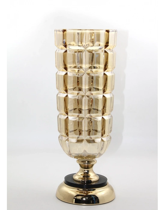 Cam Şamdan Tekli Model 4