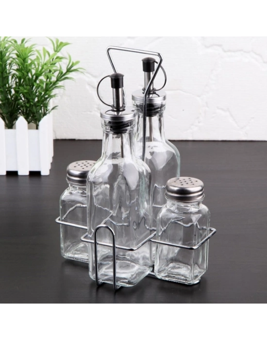 Cam Yağlık Ve Sirkelik Seti