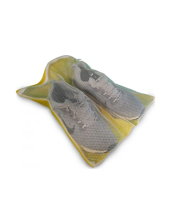 ®  Çamaşır Makinesi İçinde Ayakkabı Terlik Yıkama Filesi  Fermuarlı