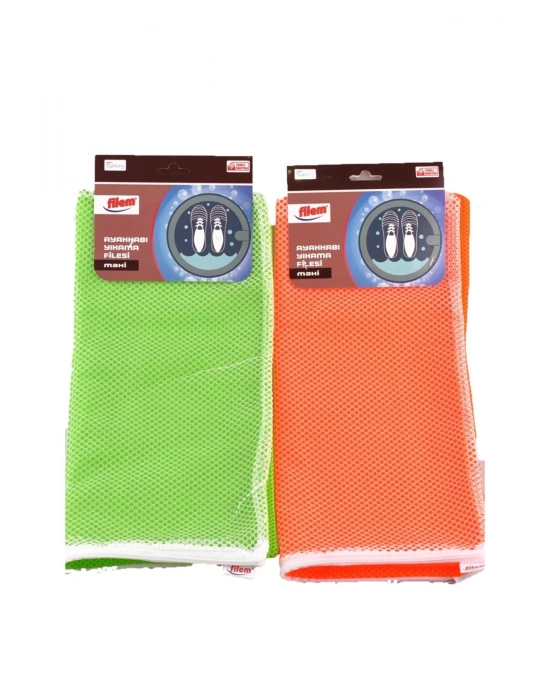 ®  Çamaşır Makinesi İçinde Ayakkabı Terlik Yıkama Filesi  Fermuarlı