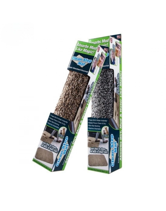 ®  Çamaşır Makinesinde Yıkanabilir Kir Toz Emici Mikrofiberli Paspas