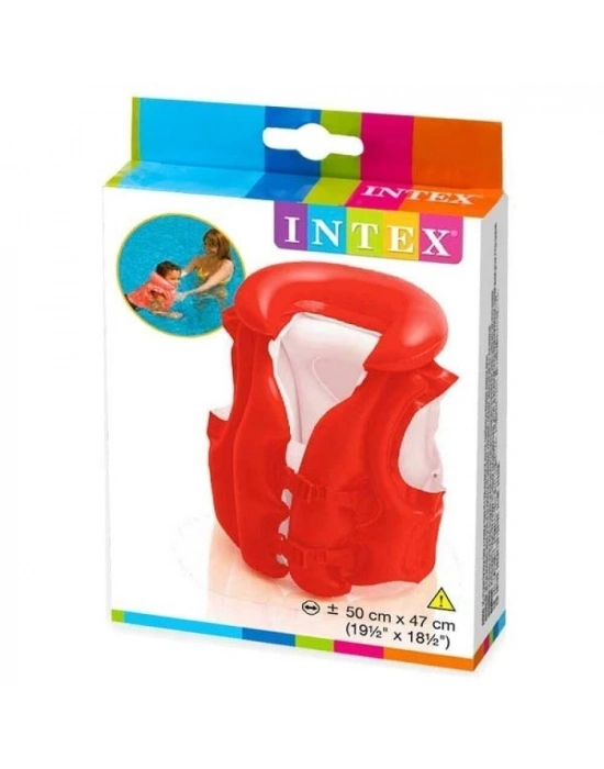 Can Yeleği Kırmızı 50x47 Cm İntex - 58671