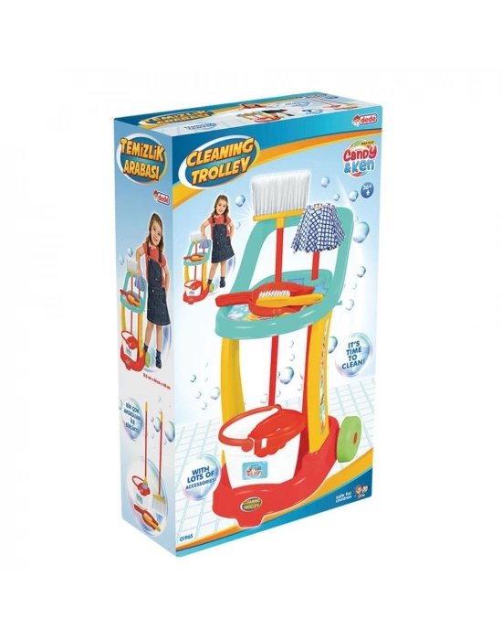 ® Candy & Ken Temizlik Arabası Temizlik Oyun Seti