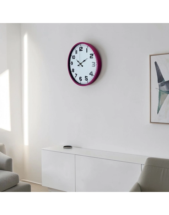 Candy Pembe 36 Cm Dekoratif Duvar Saati